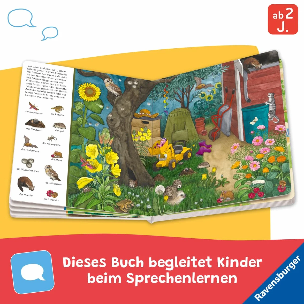 Mein großes Sachen suchen: Bei uns im Garten