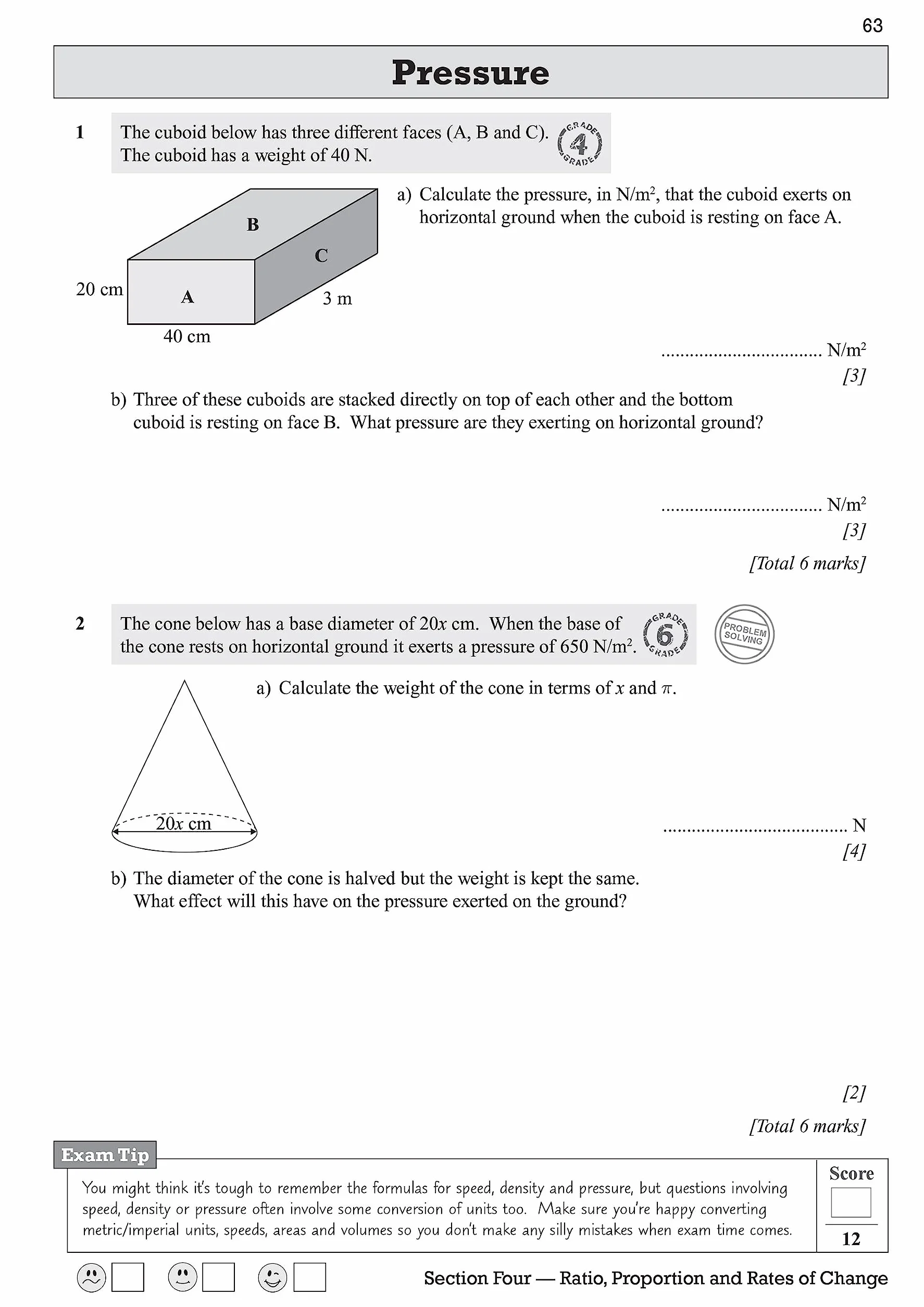 GCSE Maths Edexcel Exam Practice Workbook: Higher - includes Video Solutions and Answers