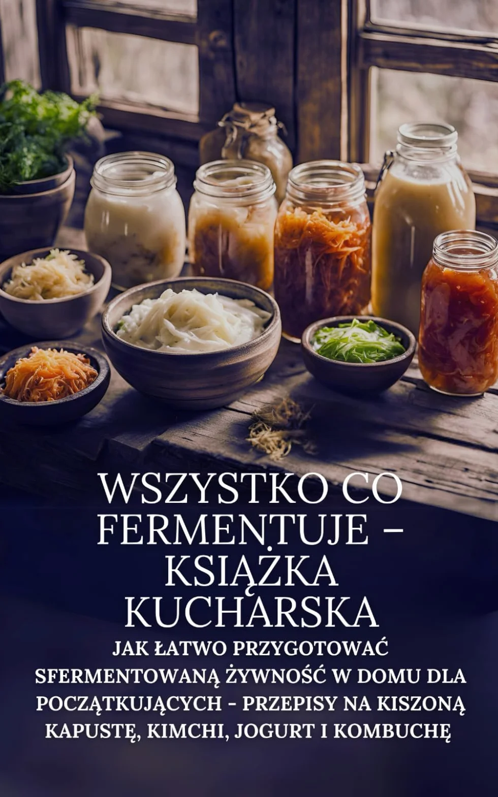 Wszystko co fermentuje – książka kucharska: Jak łatwo przygotować sfermentowaną żywność w domu dla początkujących - przepisy na kiszoną kapustę, ... kimchi, jogurt i kombuchę: 1