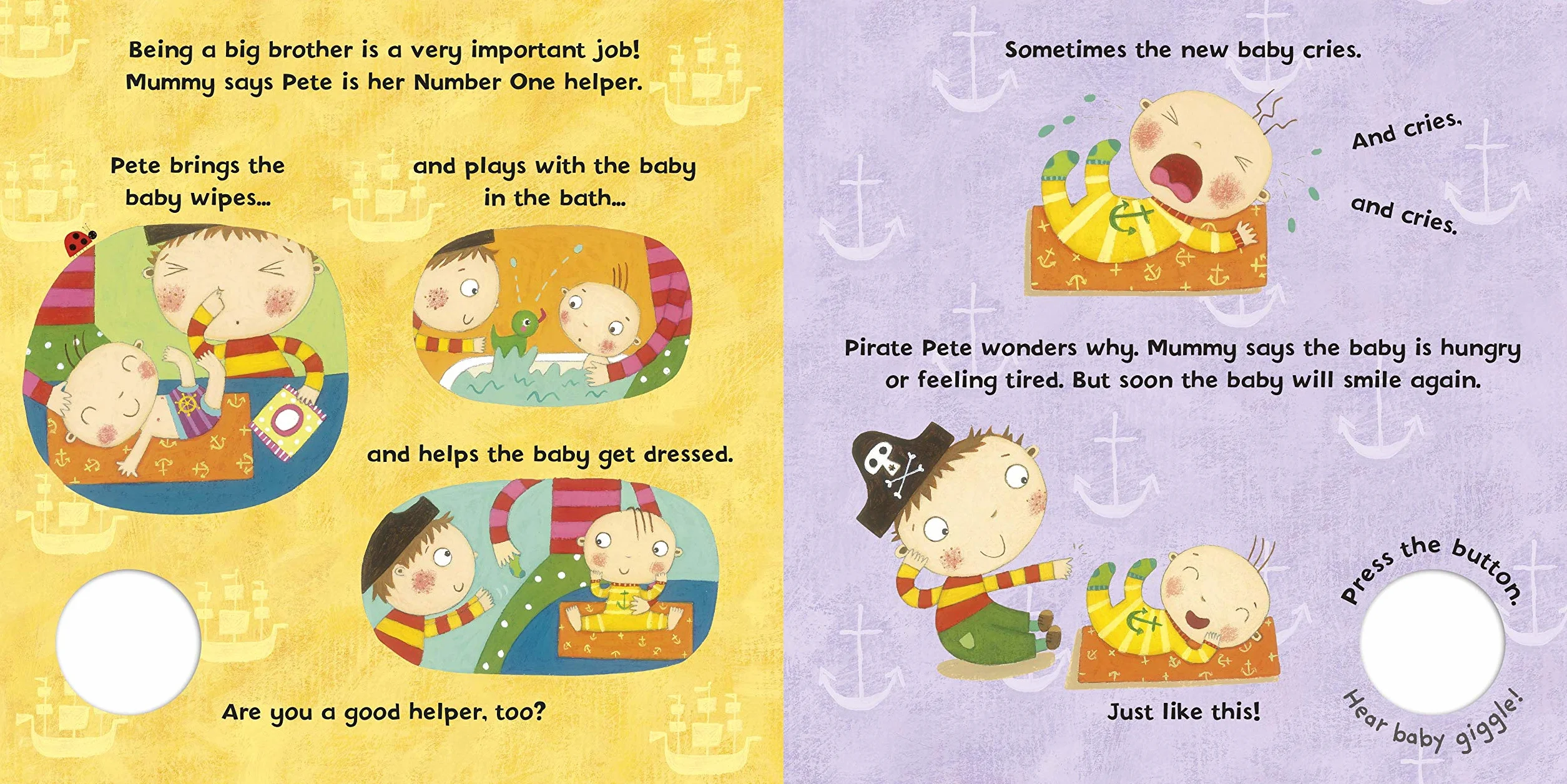 I'm a New Big Brother: A Pirate Pete book
