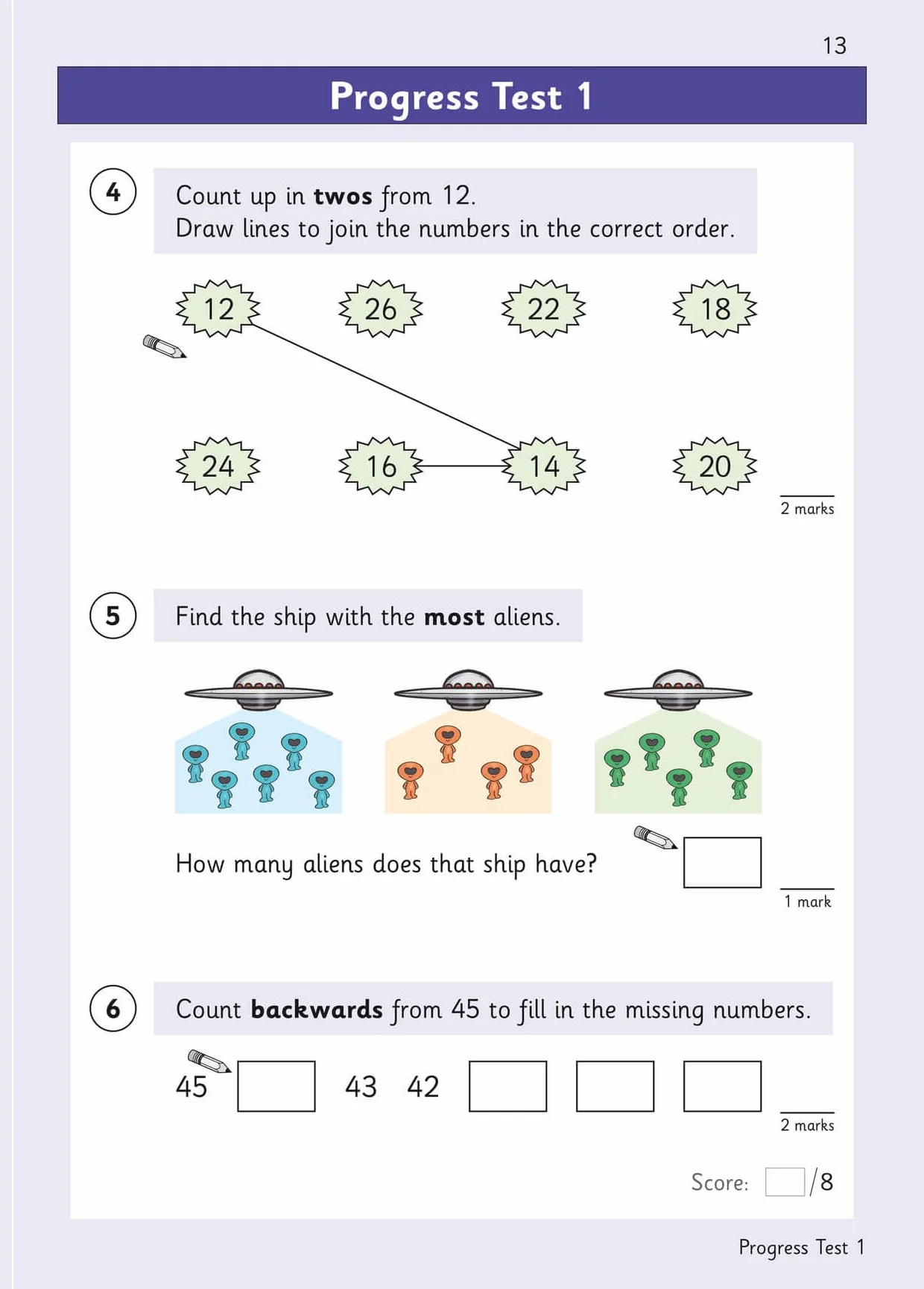 KS1 Maths Year 1 Targeted Question Book