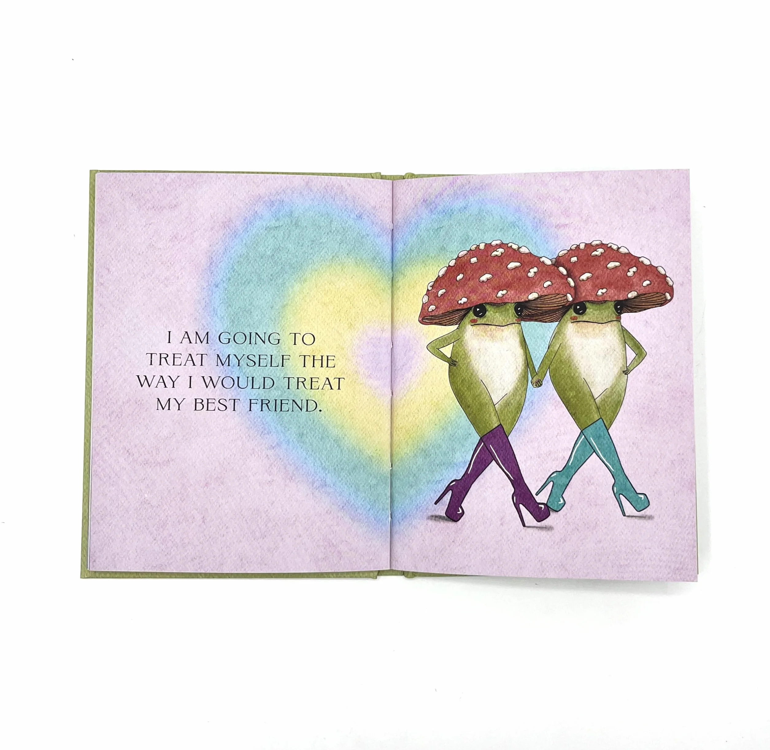 The Little Frog's Guide to Self-Care: Affirmations, Self-Love and Life Lessons According to the Internet's Beloved Mushroom Frog