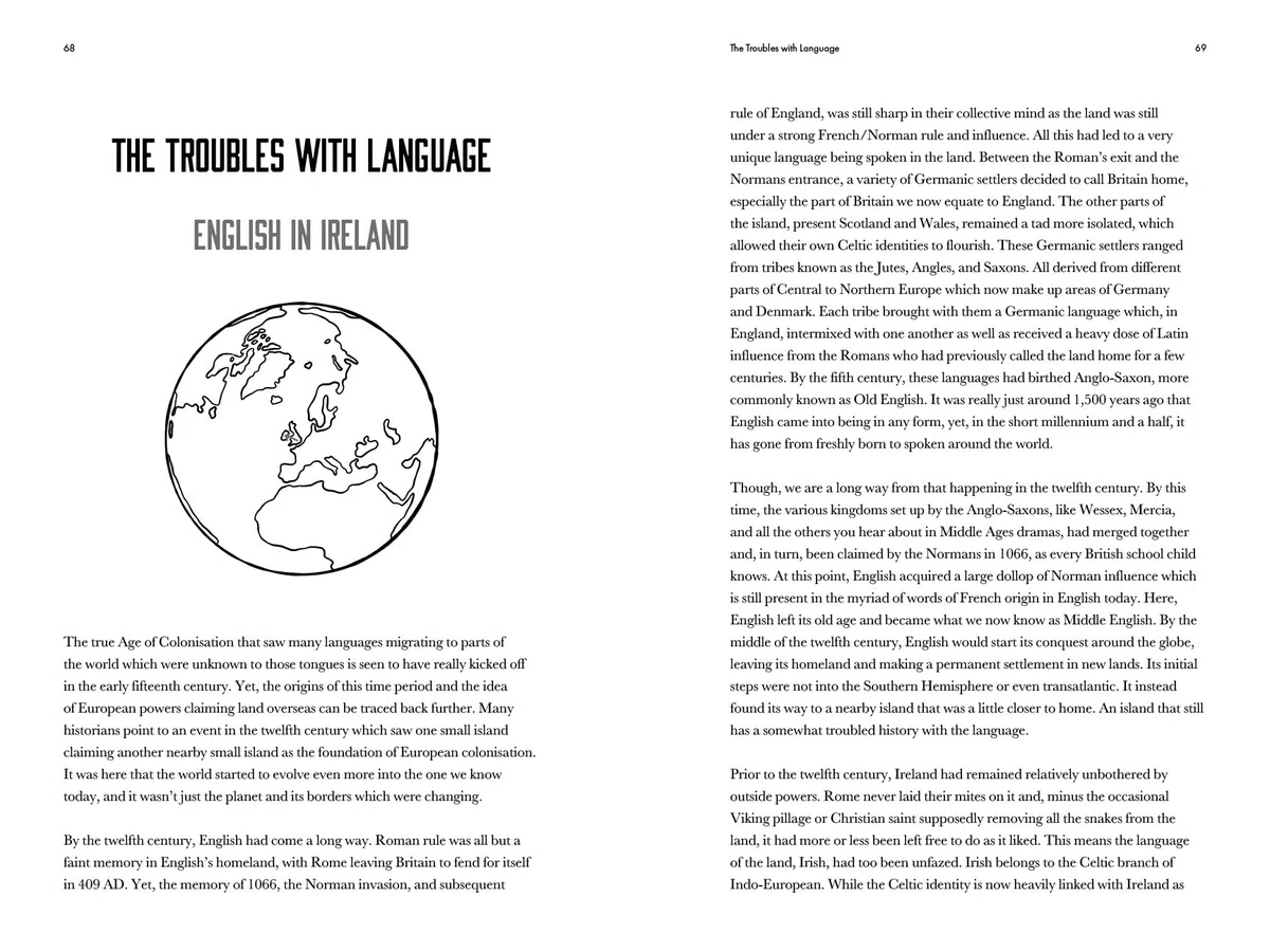 Immigrant Tongues: Exploring How Languages Moved, Evolved, and Defined Us (History of Language, Etymology Book)