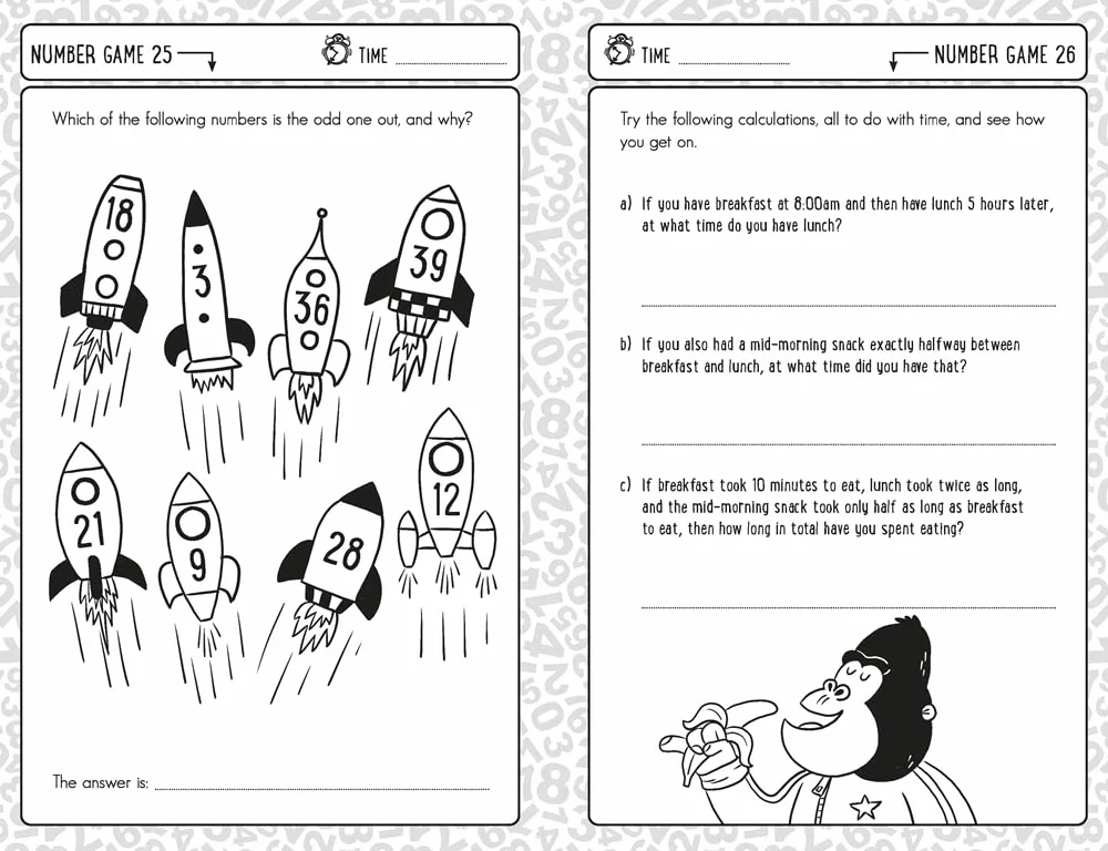 10-Minute Number Games for Clever Kids®: More than 100 puzzles to boost your brainpower