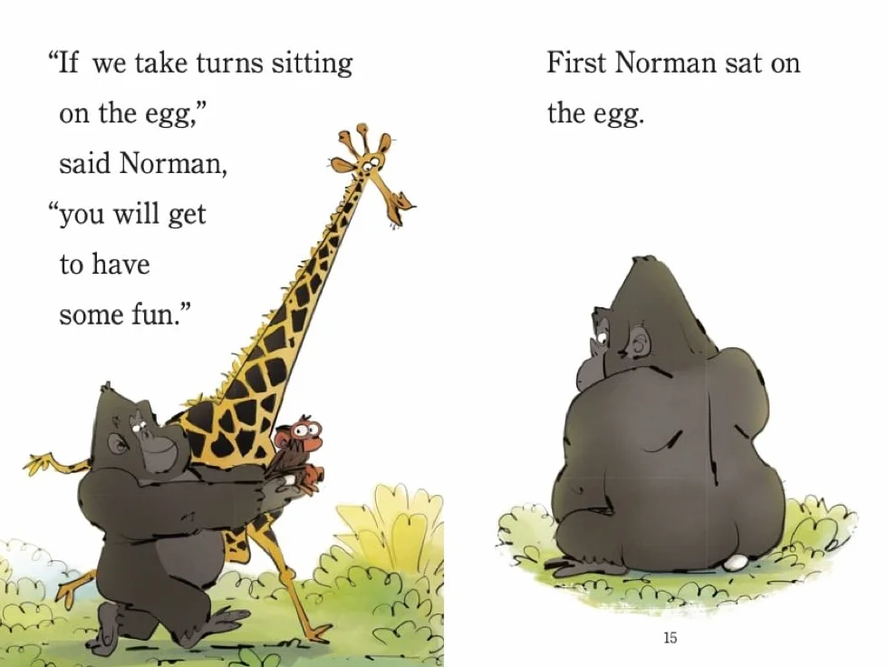 Grumpy Monkey The Egg-Sitter