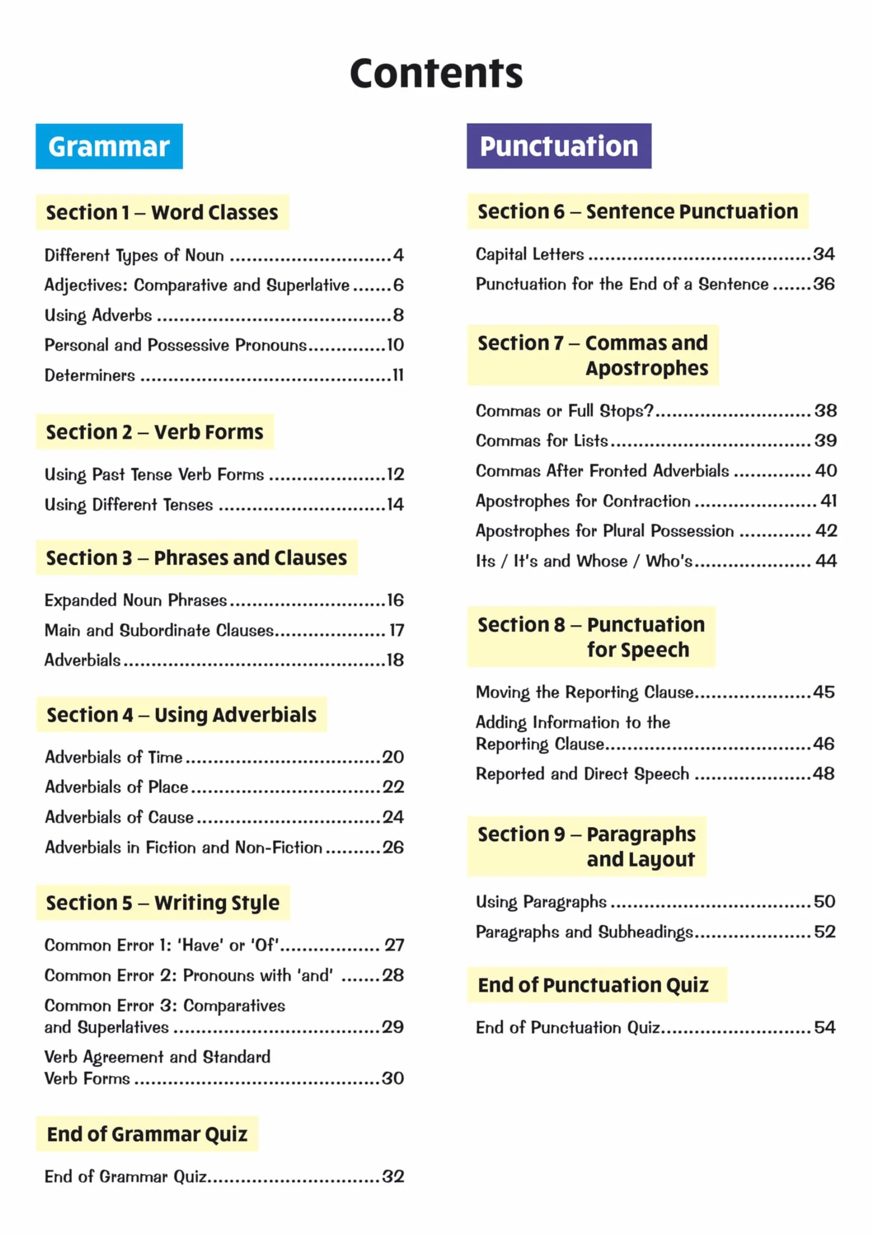 KS2 English Year 4 Stretch Grammar, Punctuation & Spelling Targeted Question Book (with Answers)