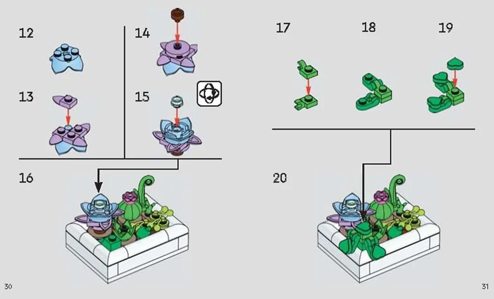 LEGO® Botanicals(TM): Tiny Desert Garden
