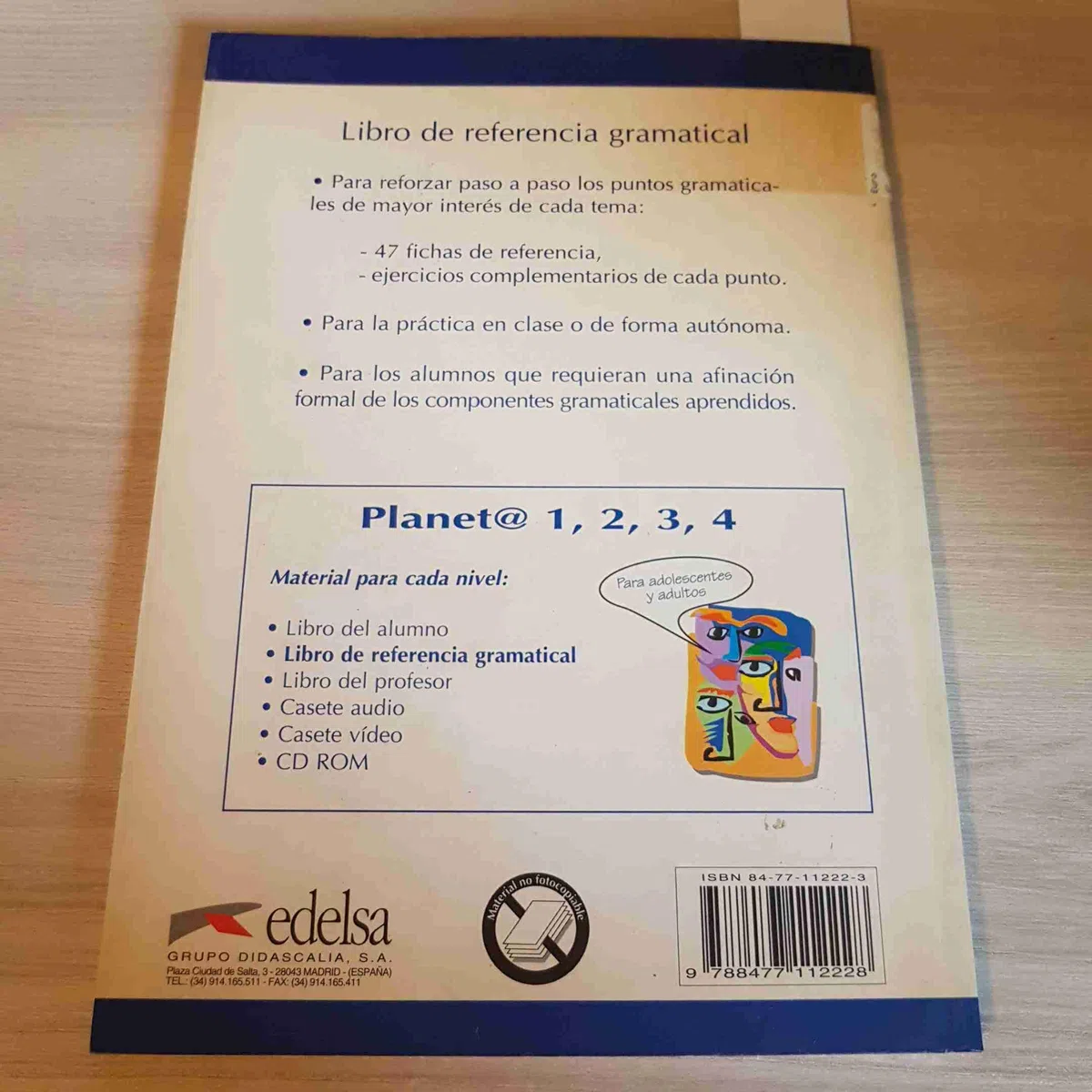 Planeta 1. Libro De Referencia Grammatival : Fichas Y Ejercicios: Vol. 1
