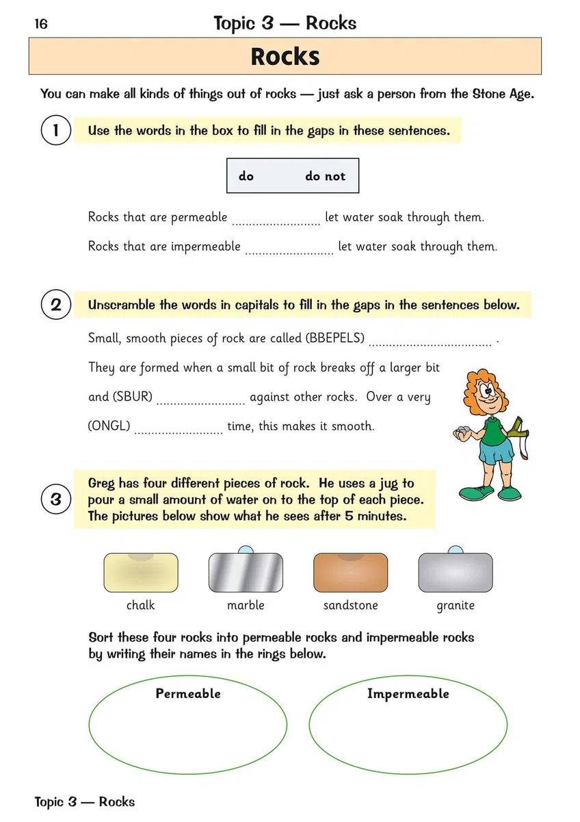 KS2 Science Year 3 Targeted Question Book (includes answers)