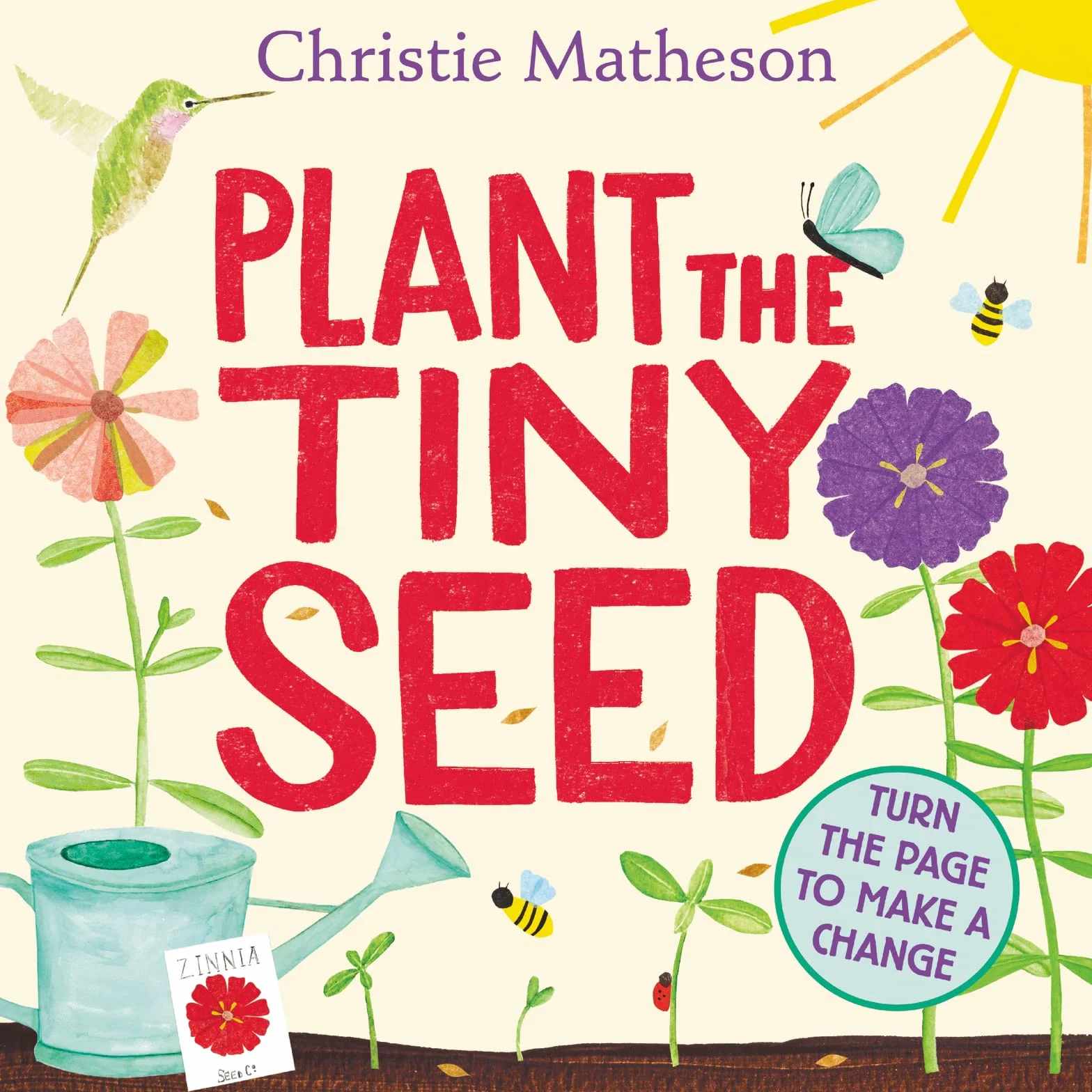 Plant the Tiny Seed Board Book: A Springtime Book for Kids