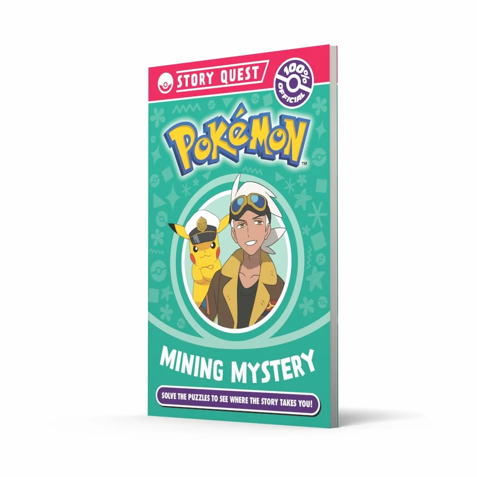 Pokémon Story Quest: Mining Mystery: An new official Pokémon children’s illustrated character chapter book with puzzles for kids aged 6, 7, 8, 9 & 10!